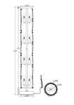 Превью фото №7  Торшер Напольный светильник (торшер) Maytoni MOD043FL-08CH