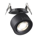 Превью фото №5  NOVOTECH 358944 SPOT NT22 456 черный Светильник встраиваемый светодиодный IP20 LED 4000К 18W 220V EDDY