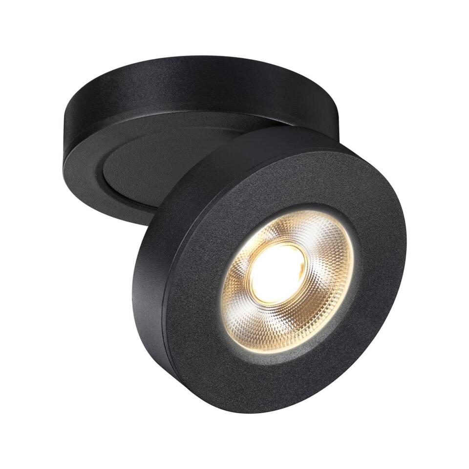 Фото №8  NOVOTECH 359410 OVER NT24 366 черный Светильник накладной/встраиваемый IP20 LED 5W 220V 3000K 240Лм GRODA