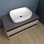 Превью фото №9  Раковина Teymi Раковина Solli 51 artceramic, накладная, белая T50209