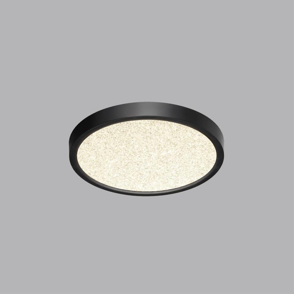 Фото №12  SONEX 7662/18L MITRA LED SN 555 Светильник пластик/белый/черный LED 18Вт 3000/4000K D230 IP40 OMEGA BLACK
