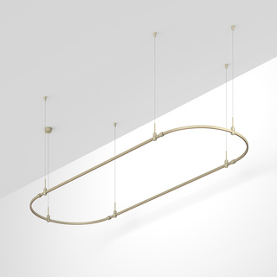 Фото №1  Arlight Основание ART-APRIORI-OVAL-HANG-3000x1000 (OG) ( IP20 Металл, 3 года)