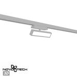 Превью фото №1  NOVOTECH 359780 PORT NT25 260 белый Светильник однофазный трехжильный трековый с переключ. цв. температуры IP20 LED 12W 180-265V 2700К/3200К/4000К STRATUS