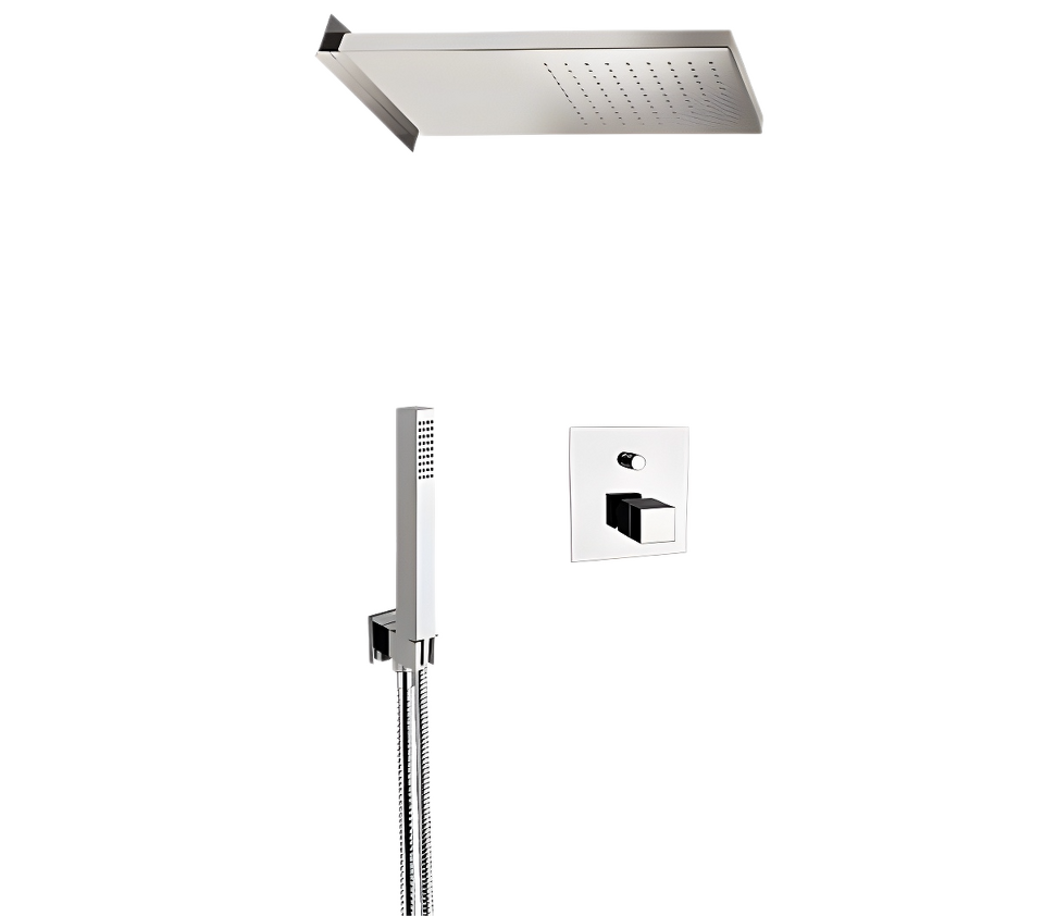 Фото №1  Душевая система термостатическая Remer Q-Elegance QT09S027SDQSS