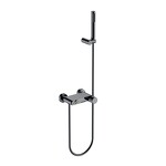 Превью фото №1  Boheme Смеситель STICK для ванны Shine Gun Metall SPIRALE
