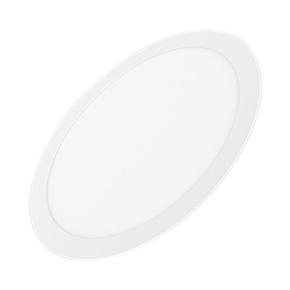 Фото №1  Arlight Светильник DL-EDGE-R300-24W Warm3000 (WH, 115 deg, 230V) ( IP40 Металл, 3 года)