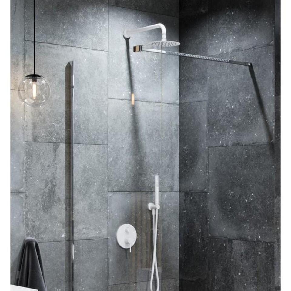 Фото №4  EXCELLENT Система для душа скрытого монтажа Pi AREX.SET.1245WH (белый мат)