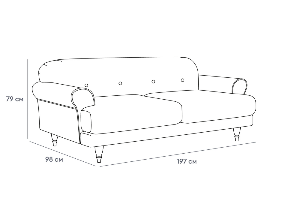 Фото №8  Диван OGOGOHOME Диван Italia