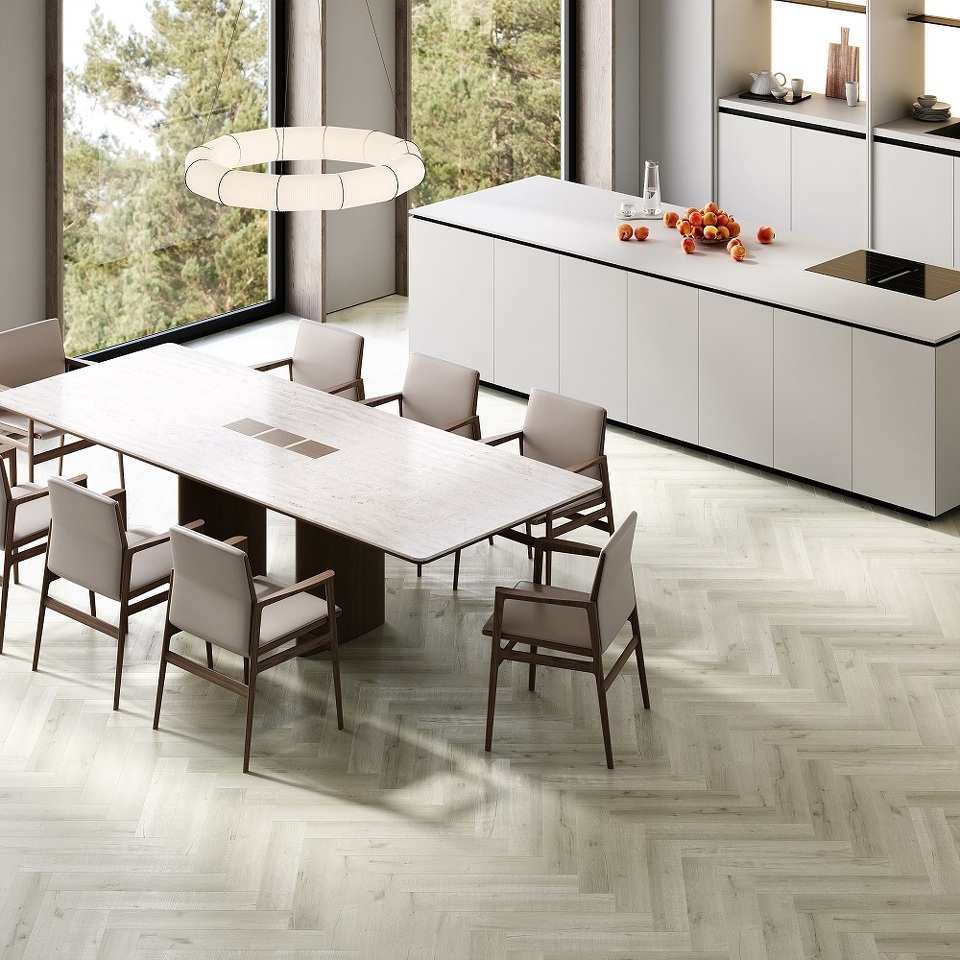 Фото №1  Ламинат Кварцевый ламинат Home Expert Паркет Дуб Мюнхен 33-81996-01