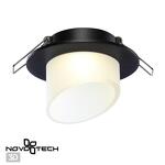 Превью фото №1  NOVOTECH 370896 SPOT NT22 511 черный Светильник встраиваемый IP20 GU10 9W 220V LIRIO