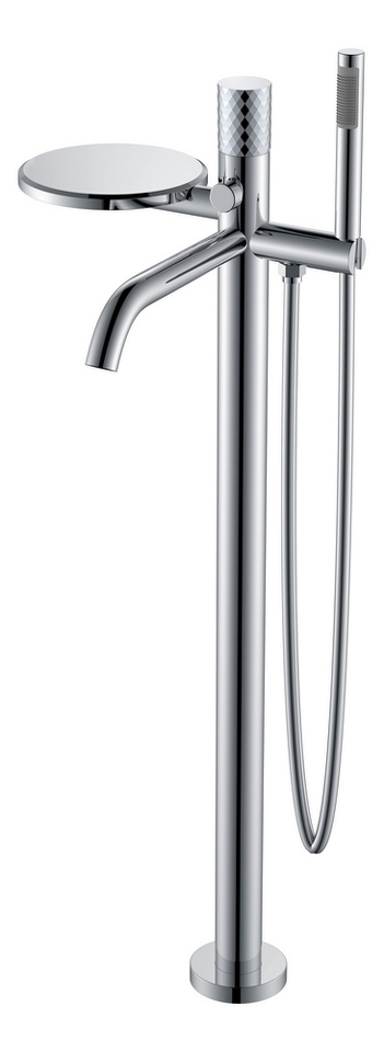 Фото №2  Boheme Смеситель STICK напольный CHROME DIAMOND CHROME