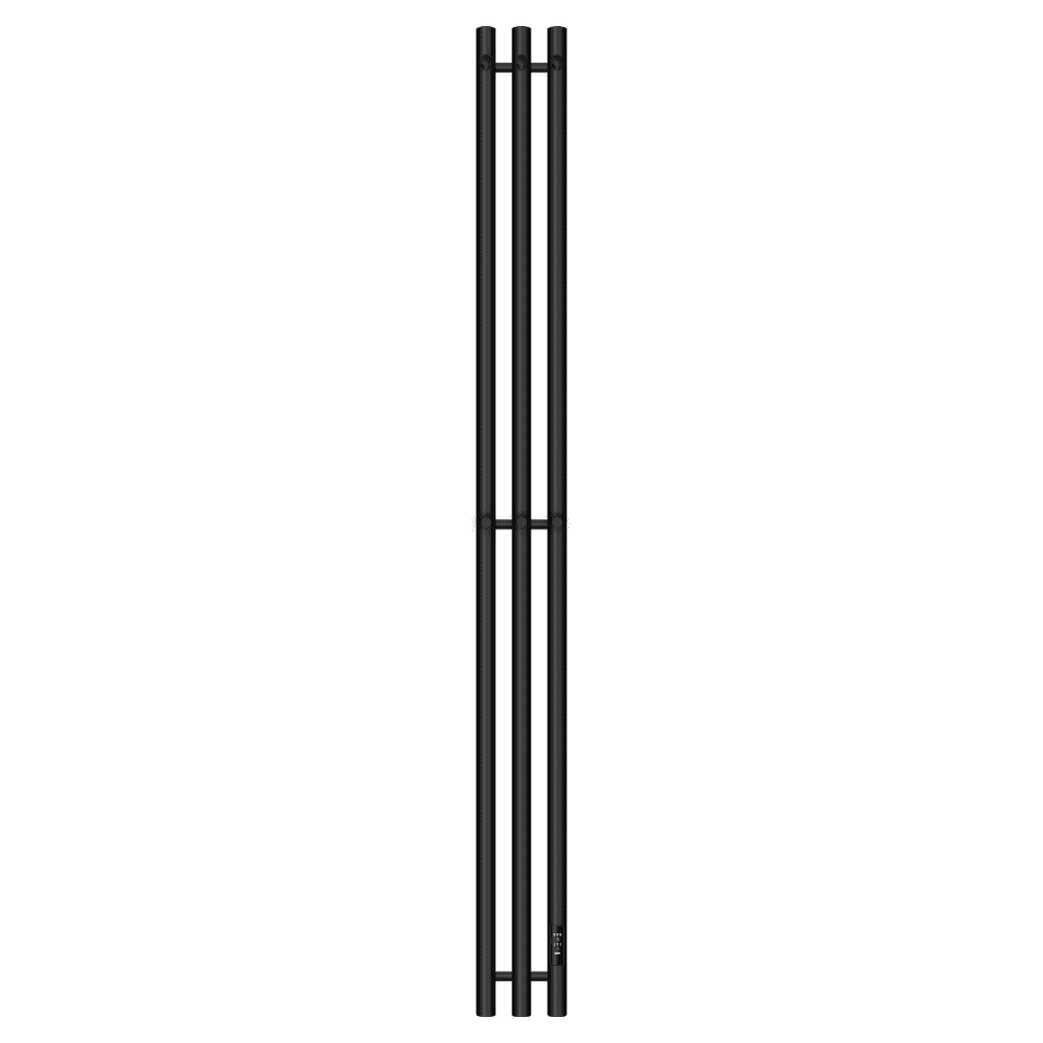 Фото №1  Полотенцесушитель Полотенцесушитель электрический Primoclima Sol R E Black 150*12 3