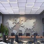 Превью фото №1  NOVOTECH 358455 SPOT NT20 484 белый Светодиодн. св-ник встраив. в Армстронг IP20 LED 4000К 48W 100-265V NELIO