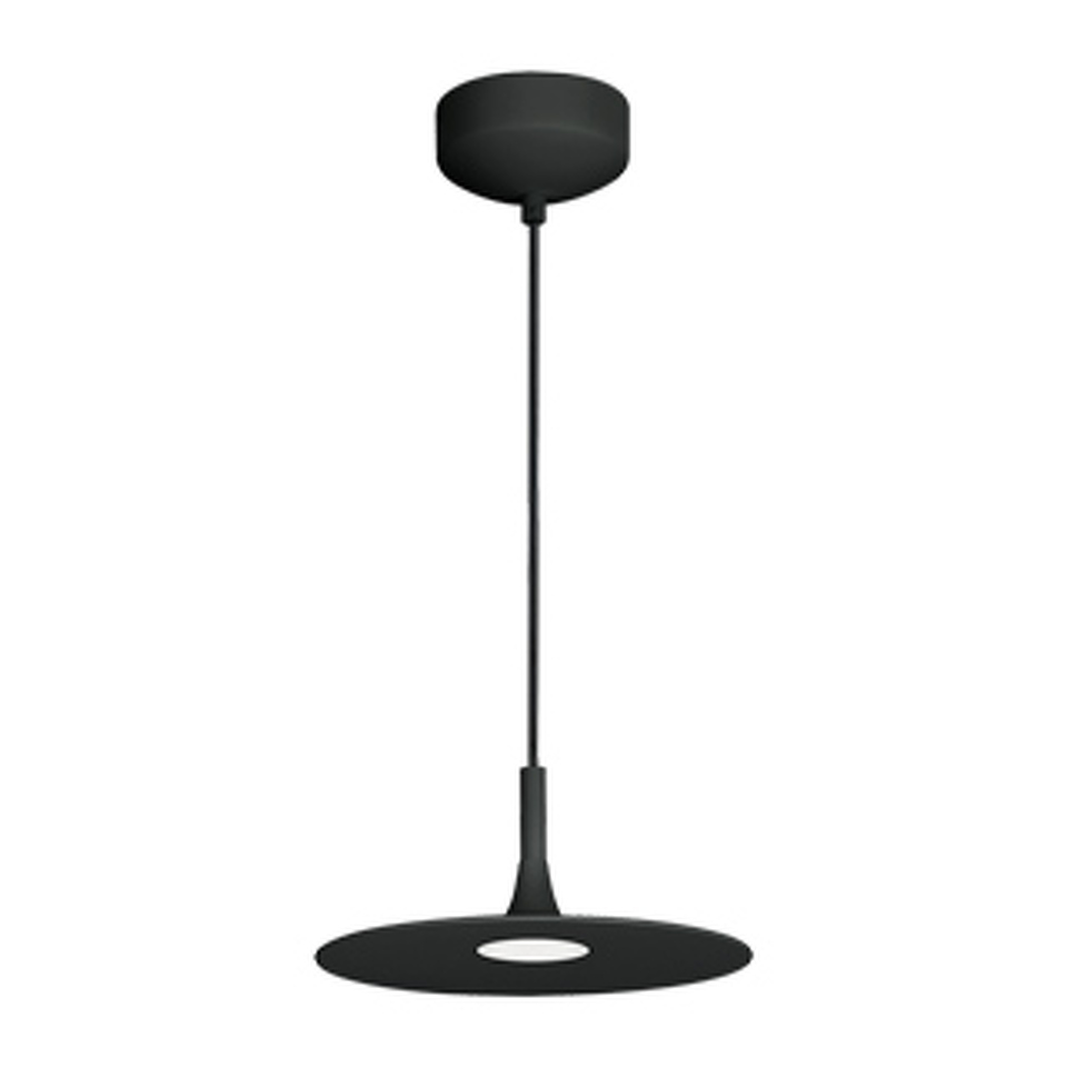 Фото №1  Подвесной светильник Arlight Светильник SP-FIORE-R250-8W Warm3000 (BK, 120 deg, 230V) ( IP20 Металл, 3 года)