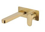 Превью фото №1  Boheme Смеситель для умывальника из стены SPECTRE Bronze