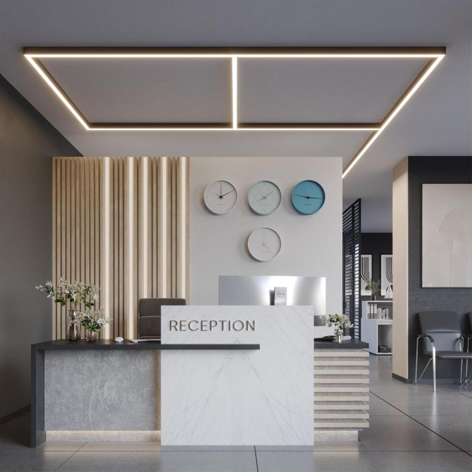 Фото №6  NOVOTECH 359611 OVER NT25 000 черный Светильник соединитель «Т» с переключ. цв. температуры IP20 LED 12W 220-240V 3000К\4000К\6000К FATTO
