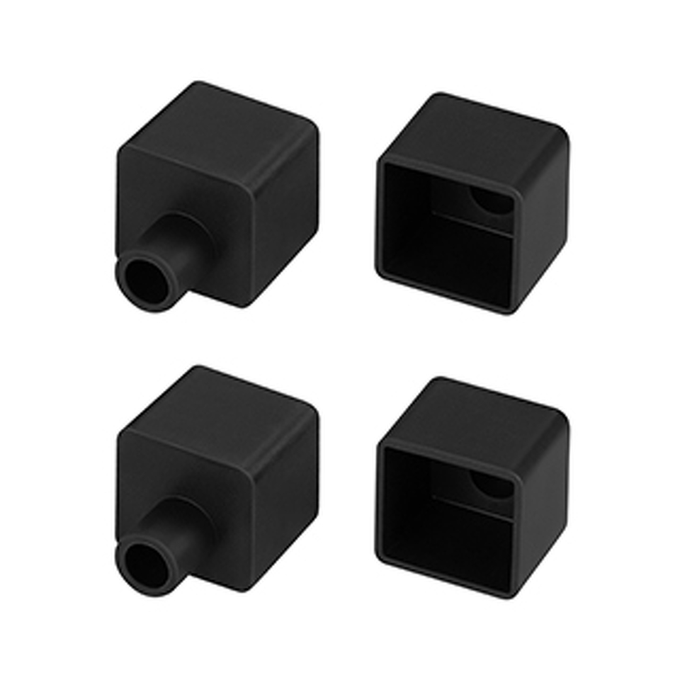 Фото №1  Arlight Заглушка WPH-FLEX-1616 BLACK с отверстием ( Пластик)