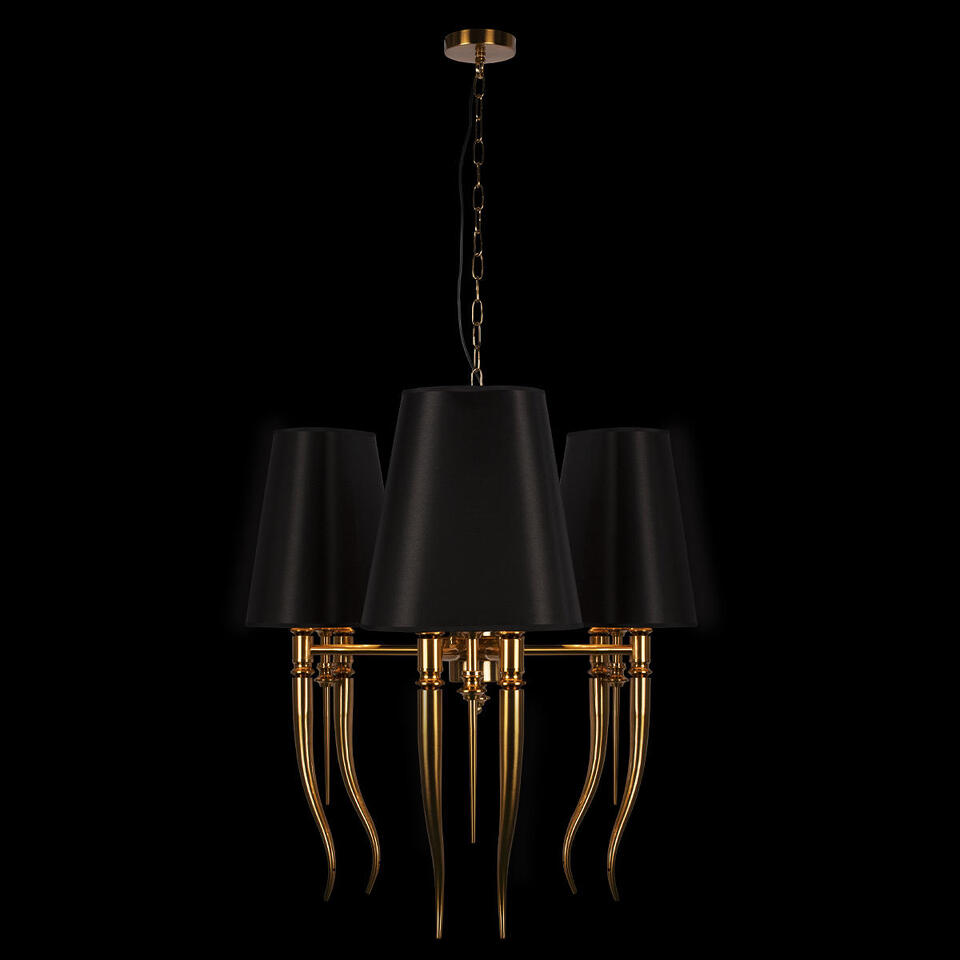 Фото №8  Подвесной светильник 10207/6 Gold Подвесной светильник LOFT IT Brunilde