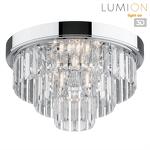 Превью фото №1  Люстра LUMION 8266/4C CLASSI LN26 120 хром/хрусталь металл/прозрачный Люстра потолочная Е14 4*40W 220V ZAHA
