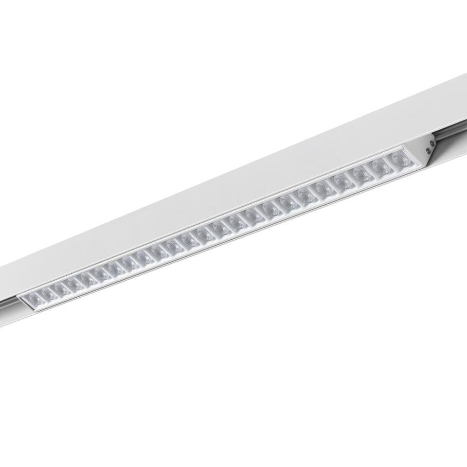 Фото №5  NOVOTECH 358419 SHINO NT20 152 белый Трековый светильник для низков. шинопровода IP20 LED 4000K 24W 48V FLUM