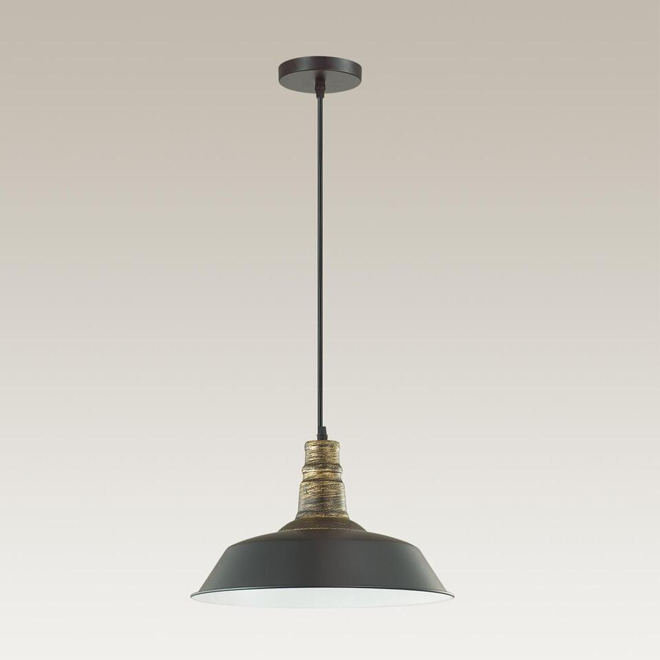 Фото №4  Подвесной светильник LUMION 3677/1 SUSPENTIONI LN26 404 матовый черный Подвес E27 60W 220V STIG