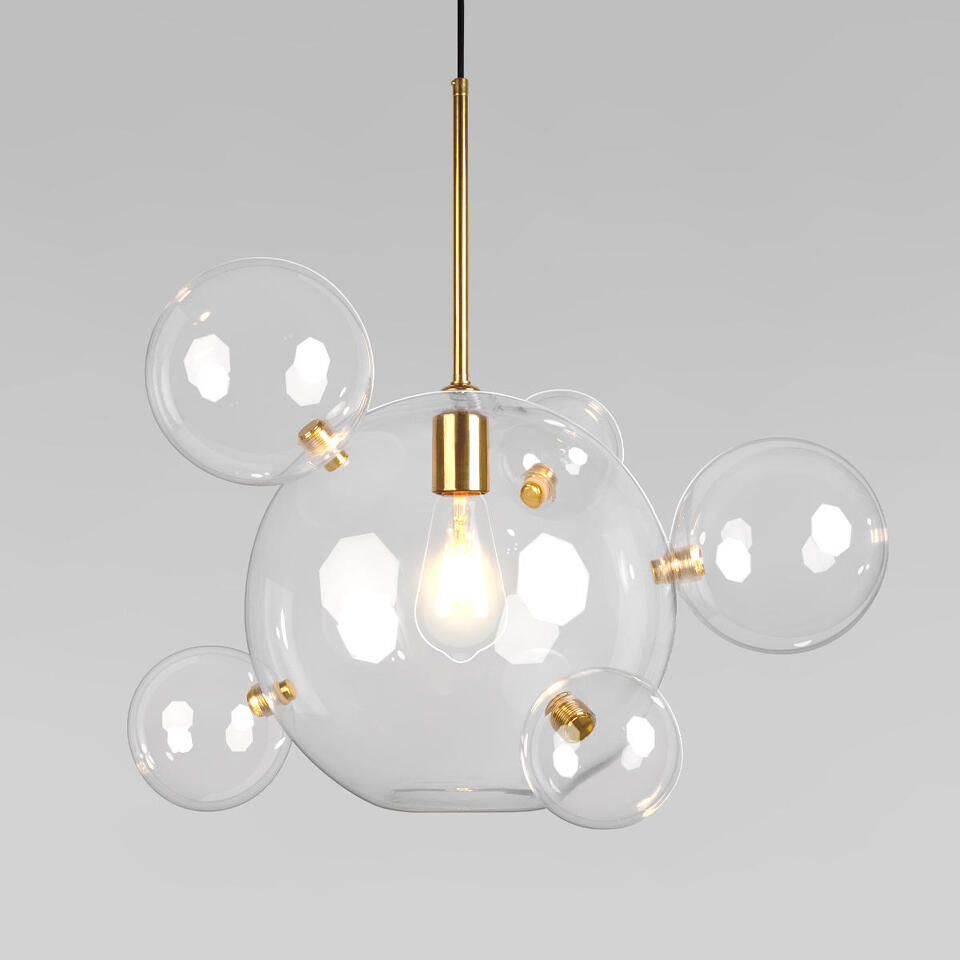 Фото №8  Подвесной светильник 2034-P6 Подвесной светильник LOFT IT Bolle