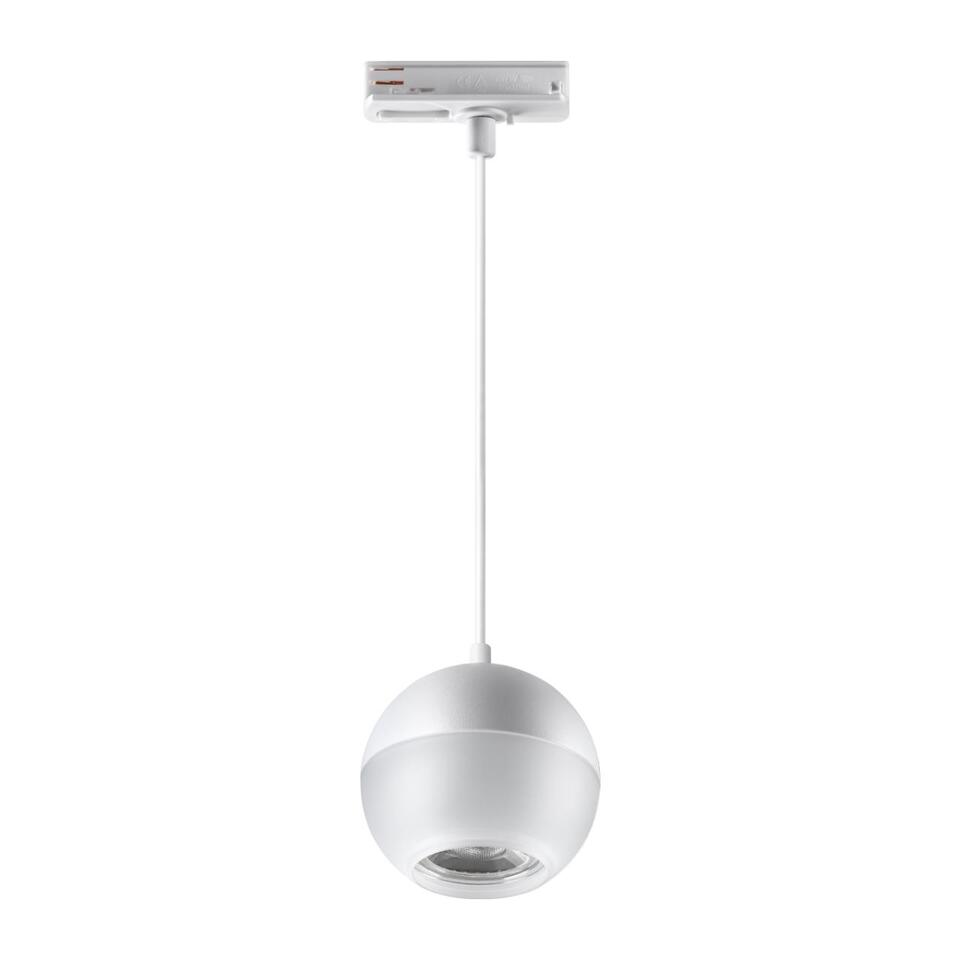 Фото №8  NOVOTECH 370821 PORT NT22 126 белый Светильник трековый однофазный трехжильный, провод 1м IP20 GU10 9W 220V GARN