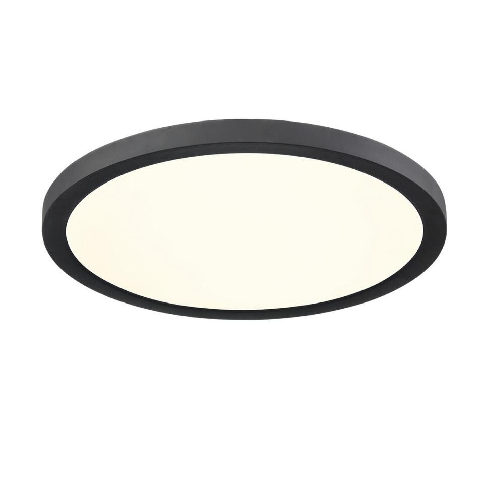 Фото №8  SONEX 7788/24L MITRA LED SN 537 Светильник пластик/белый/черный LED 24Вт 3000/4000/6500К D300 IP44 CCT/датчик движения NEBULA BLACK