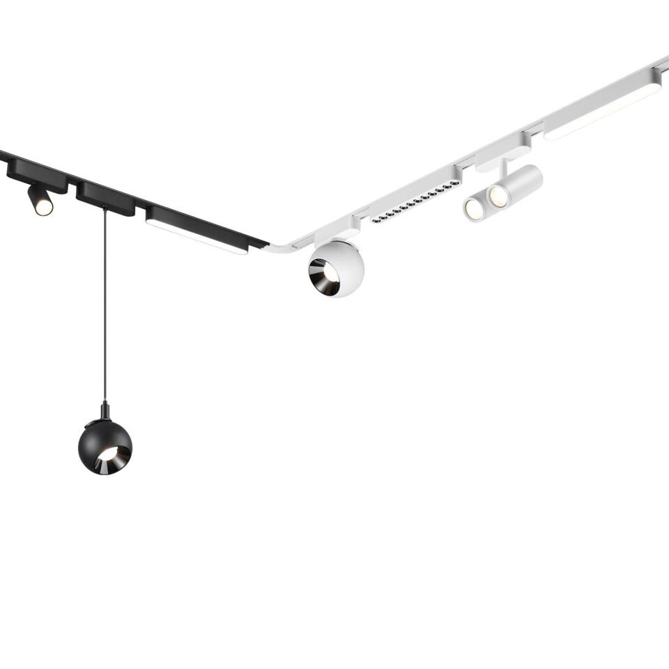 Фото №8  NOVOTECH 359094 SHINO NT23 188 черный Трековый светильник для низков. шинопровода IP20 LED 4000K 10W 48V 800Лм SMAL