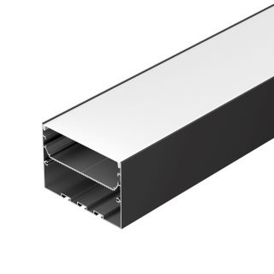Фото №1  Arlight Профиль POWER-W100H70-2000 BLACK ( Алюминий)