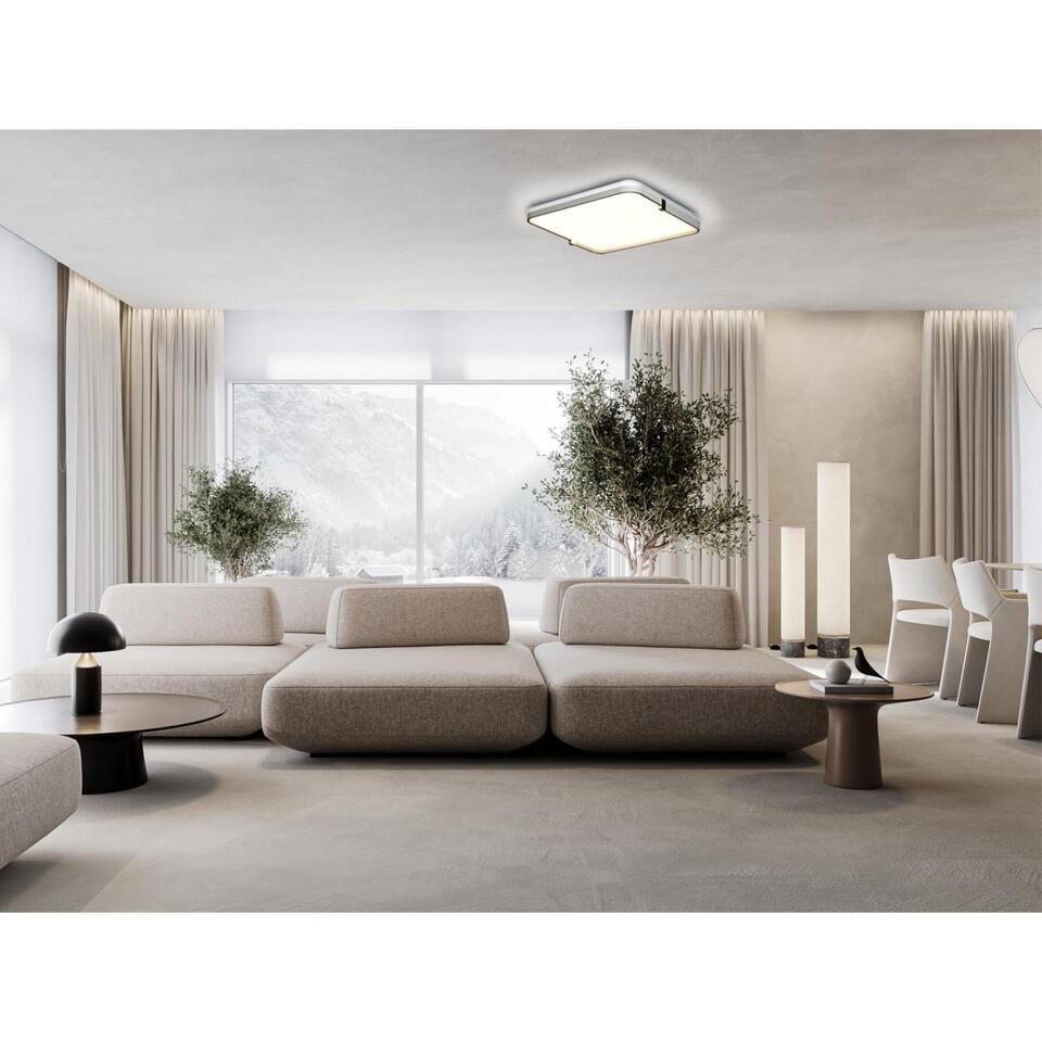 Фото №9  SONEX 7680/EL PALE SN 190 Светильник пластик/золотой LED 70Вт 3000-6000К 490х485 IP43 пульт ДУ OLIDI WHITE