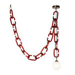 Превью фото №3  Подвесной светильник 10128C Red Подвесной светильник LOFT IT Chain