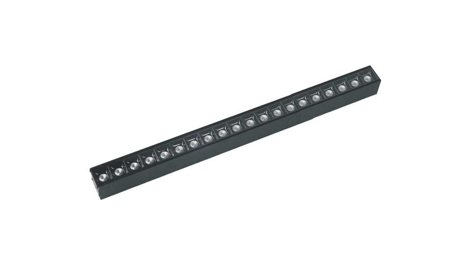 Фото №1  SWG PRO LED трековый диммируемый светильник SY Черный 30Вт 4000К, SY-DIM-601225-BL-30-NW