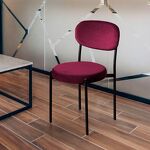 Превью фото №4  Top concept Стул Мейсон, бархат винно-красный 16