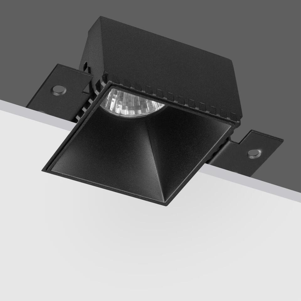 Фото №5  NOVOTECH 370998 WIR NT25 000 черный Светильник встраиваемый для ГКЛ потолка IP20 GU10 50W 220V NIMBUS