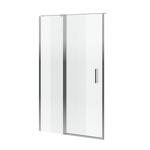 Превью фото №1  EXCELLENT Душевая дверь со стенкой Mazo 130 см (хром)