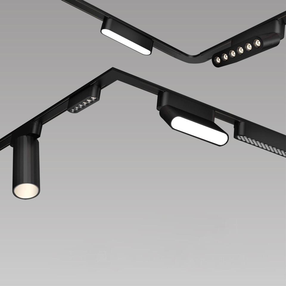 Фото №5  NOVOTECH 359092 SHINO NT23 184 черный Трековый светильник для низков. шинопровода IP20 LED 4000K 12W 48V 1020Лм SMAL
