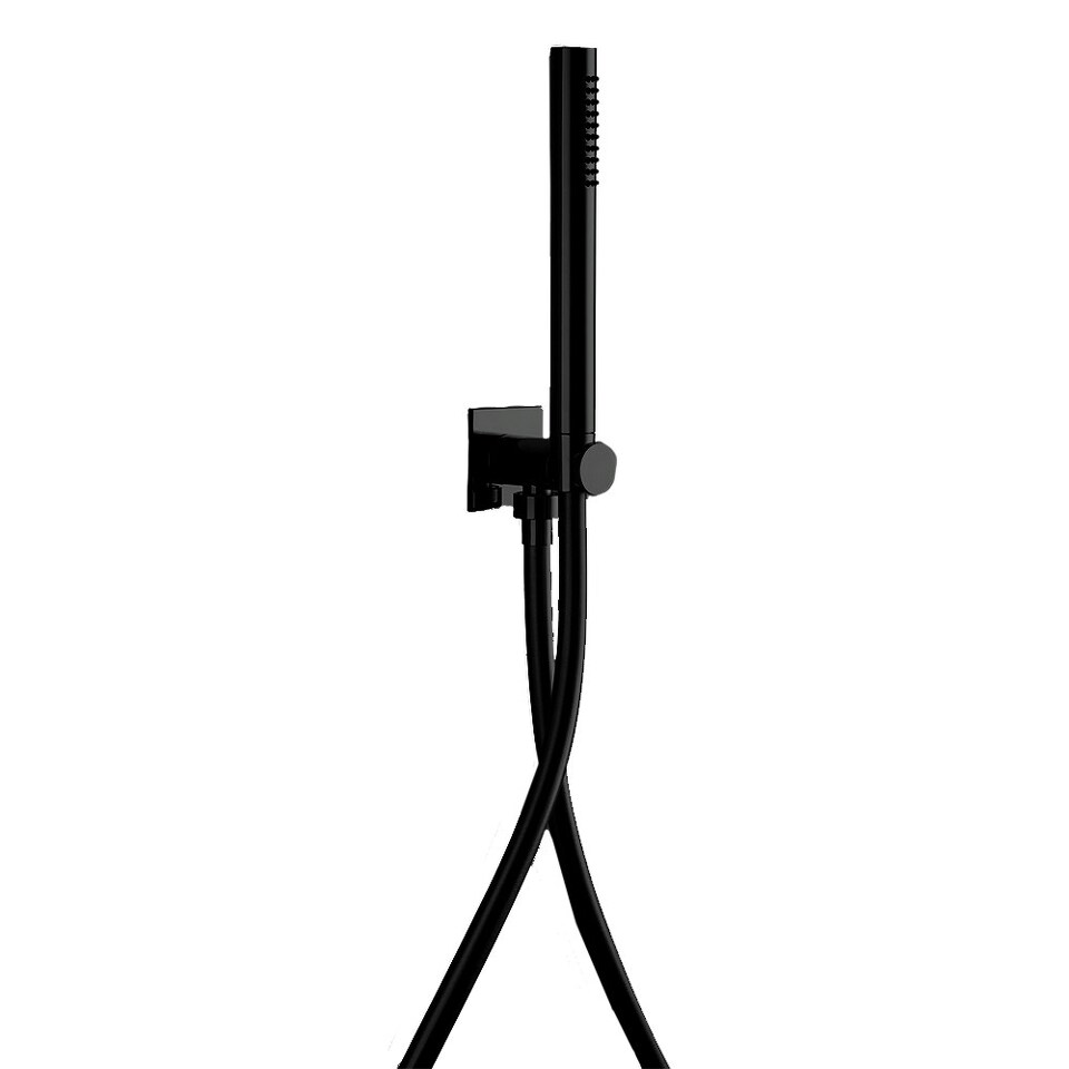Фото №3  SD004CXX AQUAelite душевой гарнитур из латуни Матовый чёрный, 38/05Q