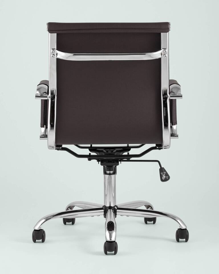 Фото №10  Кресло Кресло офисное TopChairs City S коричневое