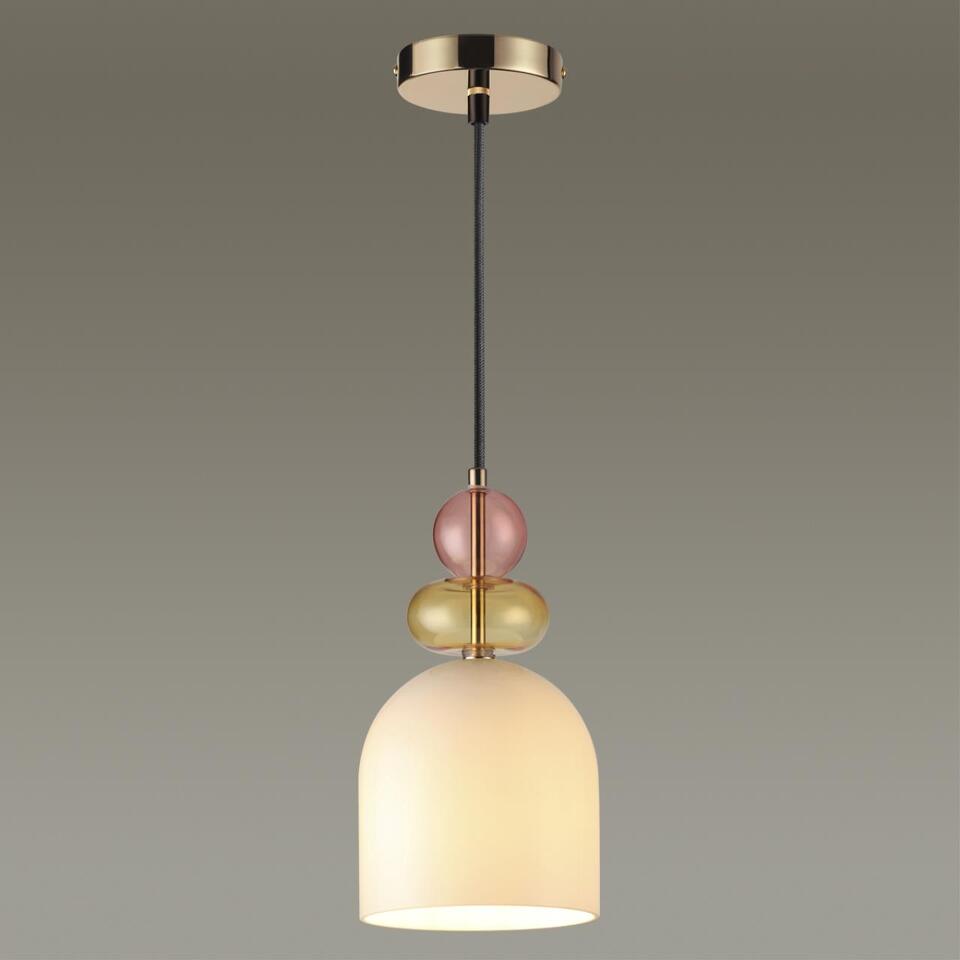 Фото №4  Подвесной светильник LUMION 4589/1B SUSPENTIONI LN26 146 золотой Подвес E27 60W 220V GILLIAN