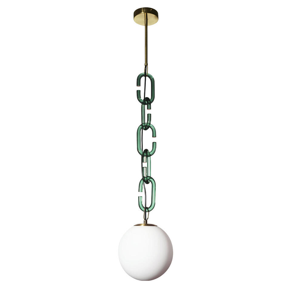 Фото №5  Подвесной светильник 10128P Green Подвесной светильник LOFT IT Chain