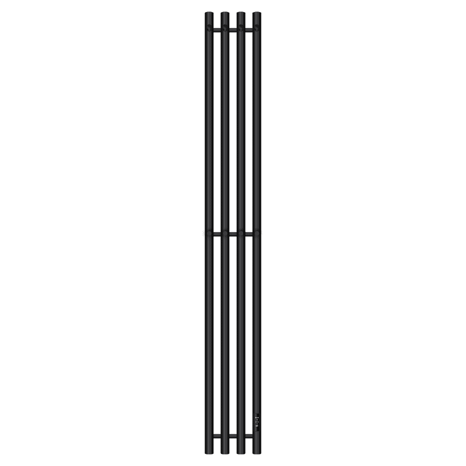 Фото №1  Полотенцесушитель Полотенцесушитель электрический Primoclima Sol R E Black 150*18 4