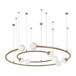 Превью фото №5  Подвесной светильник 10155/1100 Gold Подвесной светильник LOFT IT Infinite