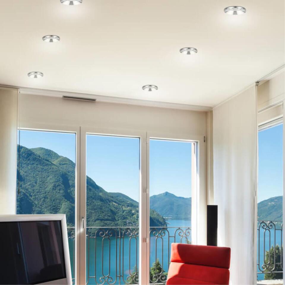 Фото №3  NOVOTECH 357589 SPOT NT18 474 хром Встраиваемый светильник IP44 LED 3000K 10W 100-265V METIS