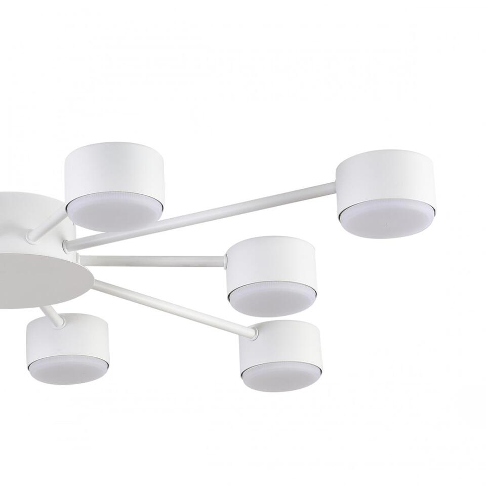 Фото №7  Люстра LUMION 8343/10C COMFI LN26 252 белый, металл Люстра GX53 LED 10*7W 220V TORINA