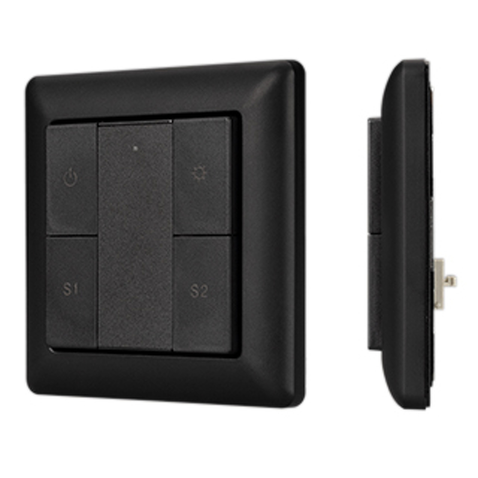 Фото №1  IARL INTELLIGENT ARLIGHT Панель DALI-223-1G-2S-IN-BLACK (BUS) ( -)