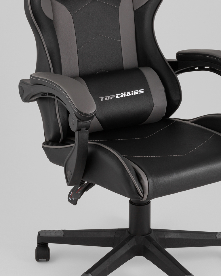 Фото №10  Кресло Кресло спортивное TopChairs Shadow черно-серый