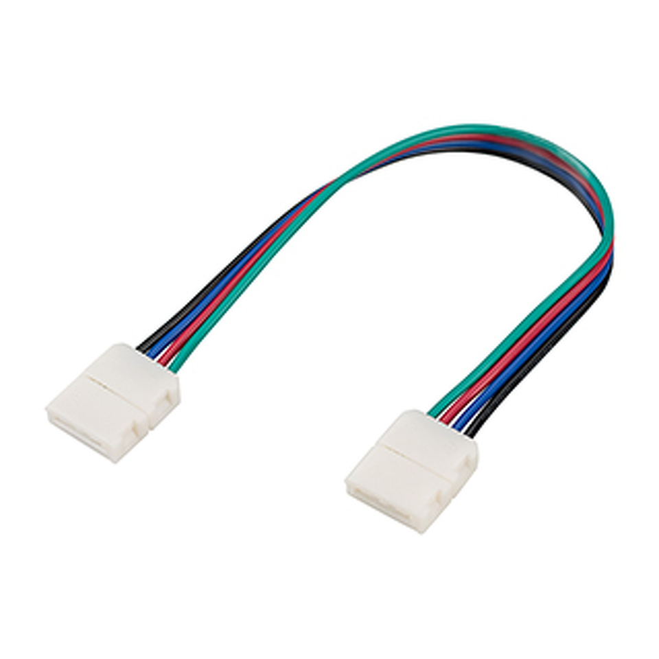 Фото №1  Arlight Коннектор выводной FIX-RGB-10mm-150mm-X2 (4-pin) ( -)
