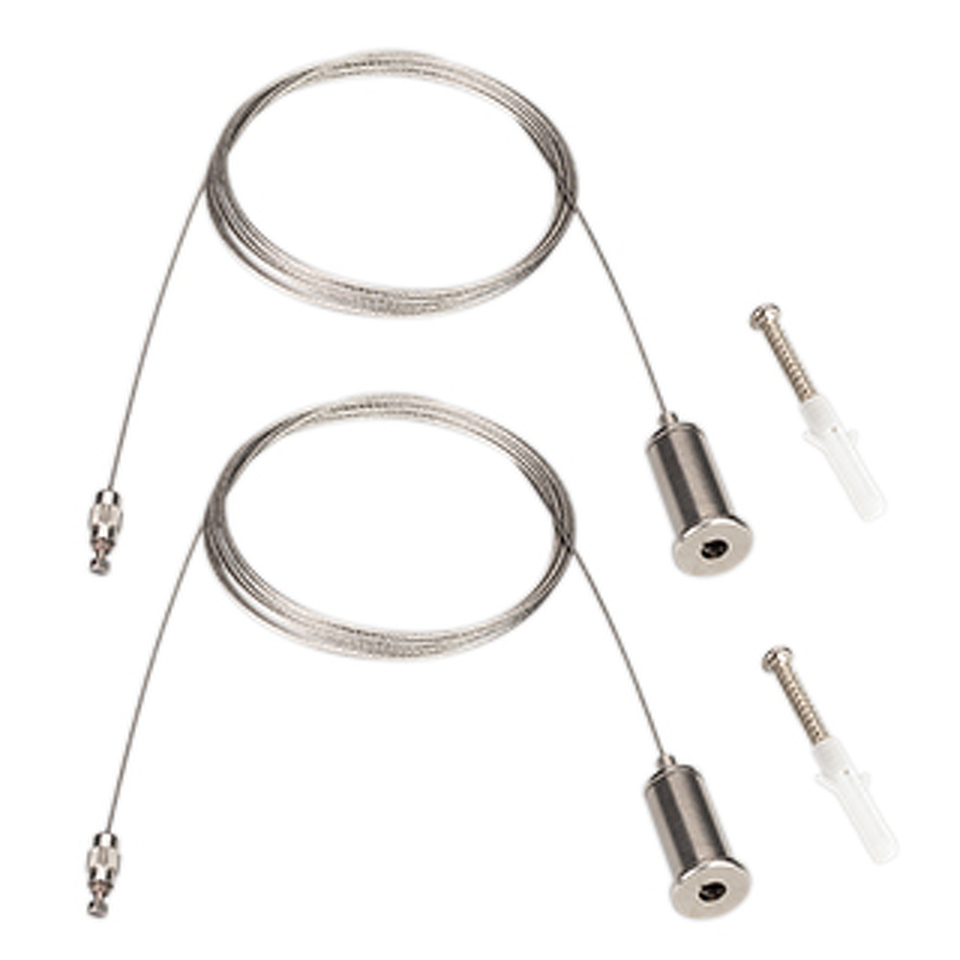 Фото №1  Arlight Подвес ARL-2x2m Set SILVER (Pad 3x2mm) ( Металл)