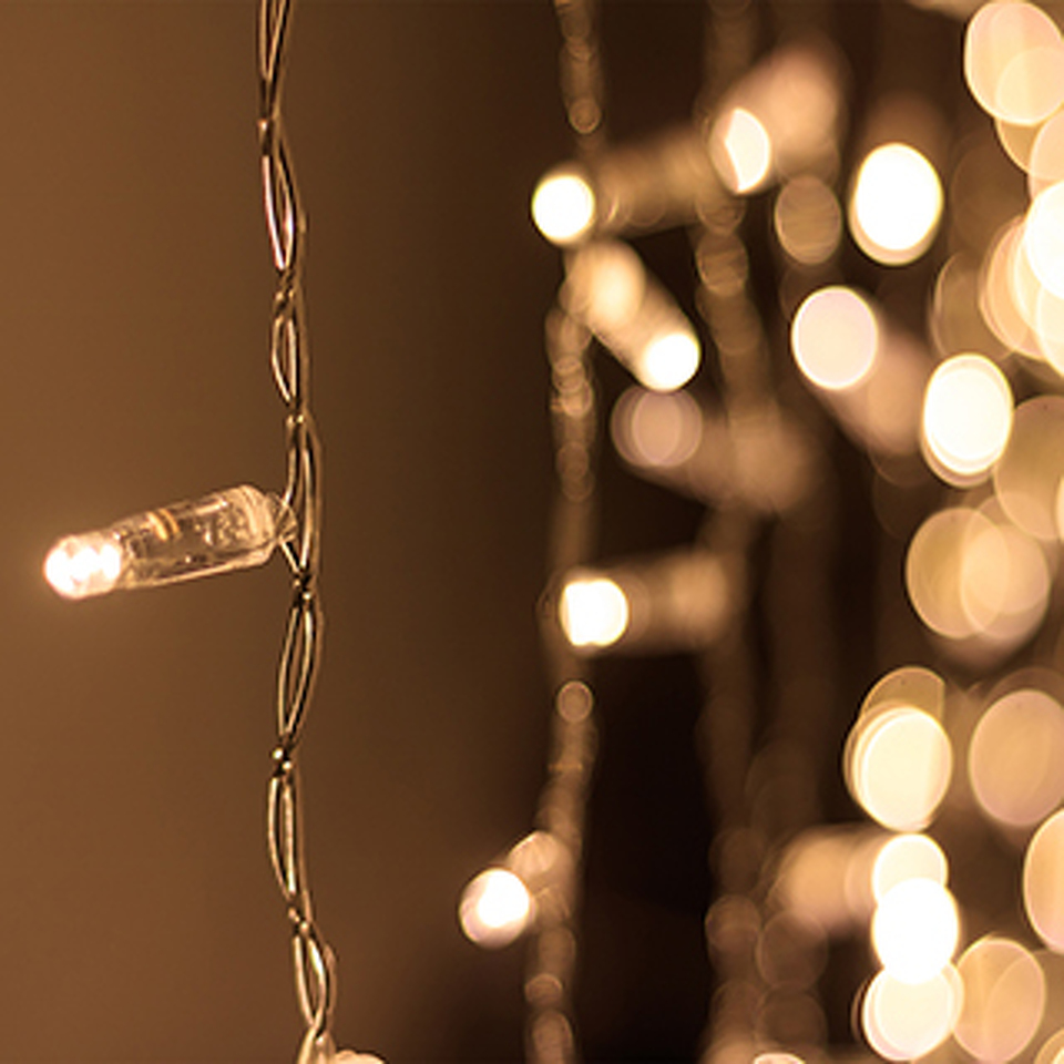 Фото №1  Ardecoled Светодиодная гирлянда ARD-CURTAIN-CLASSIC-2000x9000-CLEAR-2200LED Warm (230V, 120W) ( IP65)